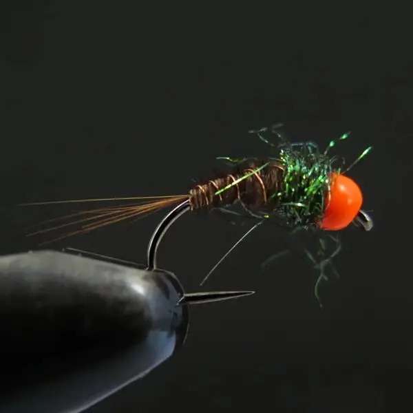 13 PT ORANGE BEAD