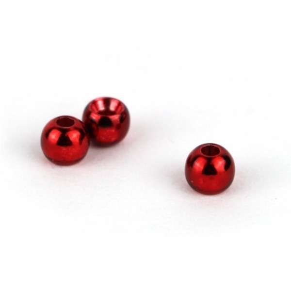 ANODIZED BRASS BEADS RED